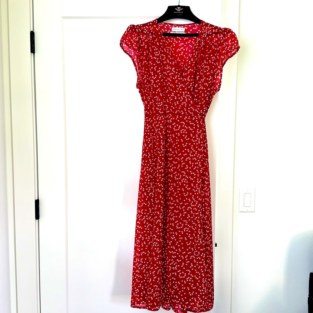 Urban Outfitters Maxi Wrap Dress